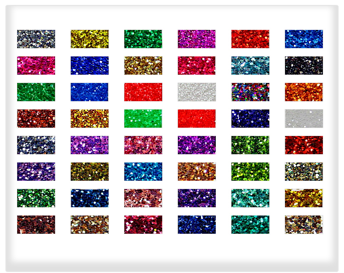 Metalised Glitter Powder color